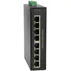 Image de LevelOne IFP-0801 Fast Ethernet (10/100) Connexion Ethernet, supportant l'alimentation Via ce Port (PoE) Noir