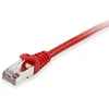 Image de Equip CDL Micro Câble patch RJ45 Cat6A S/FTP (S-STP) PIMF 0,25 m Rouge