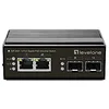 Image de Levelone IgP-0431 - Switch - Unmanaged - 2 X 10/100/1000 (poe) + 2 X Gigabit Sfp - An DiN-Schiene Montierbar - Poe - Dc Power