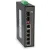 Image de LevelOne IES-0600 Gigabit Ethernet (10/100/1000) Noir - Commutateurs réseaux (Gigabit Ethernet (10/100/1000), Full Duplex, Montage Mural)