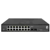 Image de GES-2118 switch Géré L2 Gigabit Ethernet (10/100/1000) Noir