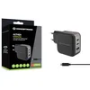 Image de Caricabatterie USB PD GaN Conceptronic a 3 porte da 67 W con cavo di ricarica USB-C, USB-C x 2, USB-A x 1, QC 3.0, PPS, Interno, CA, 20 V, 1,5 m, Nero