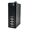 Image de LevelOne Commutateur industriel IGU-1071 10 ports L2 Plus, géré, 8 x RJ45 1 GbE, 2 x SFP 1/2,5 GbE, rail DIN, -40 °C à 75 °C