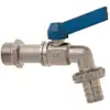 Image de GEKA Vanne à bille MS avec poignée bleue, 3/4", SB avec poignée bleue