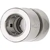 Image de Geka Raccord à Douille Plus 1/2" (13mm) avec arrêt de l'eau, Argent, en Laiton Nickelé
