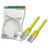 Image de DIGITUS Câble LAN Cat 5e - 1m - RJ45 Câble réseau - U/UTP Non blindé - Compatible Cat-6 & Cat-5 - Jaune