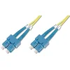 Image de DIGITUS Câble à fibre optique OS2   5 m   SC vers SC   Câble à FO duplex