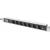 Image de Digitus Multiprise DN-95403, Noir