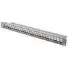 Image de DIGITUS Panneau de brassage modulaire blindé 24 ports, vide, 1U, gris DN-91410