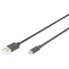 Image de DIGITUS Câble USB 2.0   1,8 m   USB-A vers Micro B   480 Mbit/s
