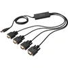 Image de USB 2.0 > 4x RS232, Câble