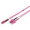Image de Digitus cble Fibre Optique Duplex 50/125 OM4 SC LC Violet à m