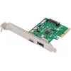 Image de DIGITUS Carte PCI Tarjeta PCIe, USB Type-C  + USB-A