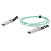 Image de DIGITUS QSFP28 Câble AOC - 4 canaux matrice VCSEL 850nm - full duplex - 100 Gbps - 2m - sans plomb - SFF-8431 SFP+ - SFF-8432 SFP+ - fibre optique - turquoise