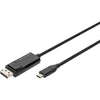 Image de Câble adaptateur USB-C DisplayPort, bidirectionnel