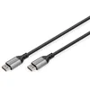 Image de DIGITUS 8K/60Hz Câble de connexion Displayport - DP à DP - Displayport 1.4 - 4k/144Hz - 1 m - boîtier aluminium - Compatible avec moniteur, carte graphique de jeu - Noir