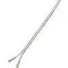 Image de Components H21204C4 Câble Haut-Parleur 2 x 2.50 mm² Transparent 10 m