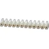 Image de TRU Components 621293 Borne loutre flexible rigide : 1,5-2,5 mm² Nombre de pôles (num) : 12 Blanc