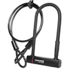 Image de Lucchetto ad Arco U4 in Acciaio 102x230 14mm + Cavo