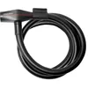 Image de TRELOCK 4016167070059 Coiled Lock KS415 Diameter: 15mm x Length: 1100mm Unisex-Adult, Black, 110 cm