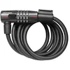 Image de Trelock 2231263292 Cadenas à Spirale pour Adulte Unisexe Noir 180 cm