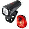 Image de SIGMA Buster 150/Nyte 10 Set | Kit d'éclairage pour vélo avec feu Avant et arrière | USB-C | Feu Avant avec 5 Modes d'éclairage | Feu arrière avec Une visibilité de 500 m, Mode Flash Inclus