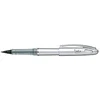 Image de Pentel Tradio TRJ 74 Stylo feutre à plume rechargeable Encre liquide Noire Corps décor gris aluminium