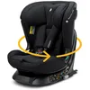 Image de OSANN - Siège auto bébé/enfant Taos360 midi Isofix I-Size rotatif - 76-150 cm - noir - 11 positions - Harnais 5 points, Ceinture 3 points, Face/Dos à la route