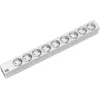Image de Bachmann Bloc multiprise 48,3 cm 9 prises Sans interrupteur Aluminium (Import Allemagne)