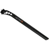 Image de ergotec Seat Post Hook Evolution, 27.2 x 400 AL6061 T6, Offset 15 mm Black Sand.