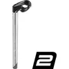 Image de ergotec Unisexe   Potence Cat2 pour Adulte, Noir, Ø 25,4 mm