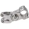 Image de ERGOTEC stem Octopus 2 Ahead 28.6/31.8, 75mm AL6061 T6 Angle Adjustable Silver Polished