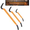 Image de PICARD Pied de biche BlackGiant®, no. 46Z, lot | Longueurs : 300, 610 et 930 mm | Lot de barres à mine avec revêtement antidérapant | Levier durable | pieds-de-biche | mini-pied-de-biche