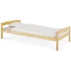 Image de IDIMEX Lit Simple lit Enfant Moritz 90 x 200 cm pin Massif Vernis Naturel