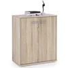 Image de IDIMEX Buffet Salle à Manger FIRMIN L 60 cm Coloris chêne Sonoma avec 2 Portes bahut Bas Meuble de Rangement Style Moderne Commode vaisselier 60 x 70 x 30 cm