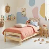 Image de IDIMEX Lot de 2 Lits superposables RINO 80 x 190 cm, Lits Simples 1 Place, Couchage d'appoint, en pin Massif Vernis Naturel