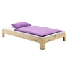 Image de IDIMEX Lit futon Thomas Couchage Simple 90 x 200 cm 1 Place / 1 Personne, en pin Massif Vernis Naturel