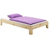 Image de IDIMEX Lit futon Thomas Couchage Double 140 x 200 cm 2 Places / 2 Personnes, en pin Massif Vernis Naturel