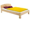 Image de IDIMEX Lit Simple TIM pour Enfant 100 x 200 cm en pin Massif recouvert d'un Vernis Naturel, avec tête de lit inclinée