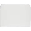 Image de IDIMEX Tête de lit Ariela 90, Rembourrée, Fixation Murale, Design Arrondi Moderne, pour lit 90 cm ou Moins, Blanc