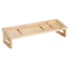 Image de IDIMEX Organisateur de Bureau Alcudia en pin Coloris Naturel, Rangement de Bureau en Bois pour stylos et matériel Scolaire