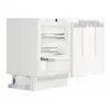 Image de Ce refrigerateur Integrable tout utile, a ouverture tiroir, propose un volume utile de 132 L sur une hauteur de niche 82 cm, a installer sous plan de travail. De finition Premium, son equipement interieur en verre et ABS blanc possede un eclairage LED. en occasion ou reconditionné
