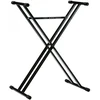Image de K&M 18963 - Stand Clavier X Double Soutien