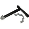 Image de K&M 17570 Support de guitare E+A Duet Schwarz - Allrounder avec une largeur de 19,5 à 25,5 cm Convient pour le vernis nitro