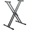 Image de Konig & Meyer 18993 stand clavier noir (profondeur minimisée)