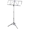 Image de 10062 Pupitre Double "robby Plus" Noir Hauteur Reglable de 580 A 1220 MM