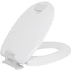 Image de Hamberger Haromed C3202W Abattant de WC avec système SoftClose en Acier Inoxydable Blanc