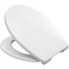 Image de Hamberger Pallas, Abattant WC avec système SoftClose Fast Fix Blanc, 1 pièce, 527656