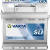 Image de VARTA Batterie 54, Ah 530, A/EN 554400053K262 L 207mm B 175mm H 190mm Compatible avec VW Golf V 3/5 portes 1K1 Golf VI 3/5 portes 5K1 Polo V 3/5 portes 6R1, 6C1 Polo IV 3/5 portes 9N, 9A
