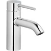 Image de KLUDI BOZZ Robinet de lavabo (382660576) avec bonde Push Open, mitigeur monocommande 75 mm, robinet de salle de bain, chromé, montage 1 trou, 5 l/min, cartouche en céramique